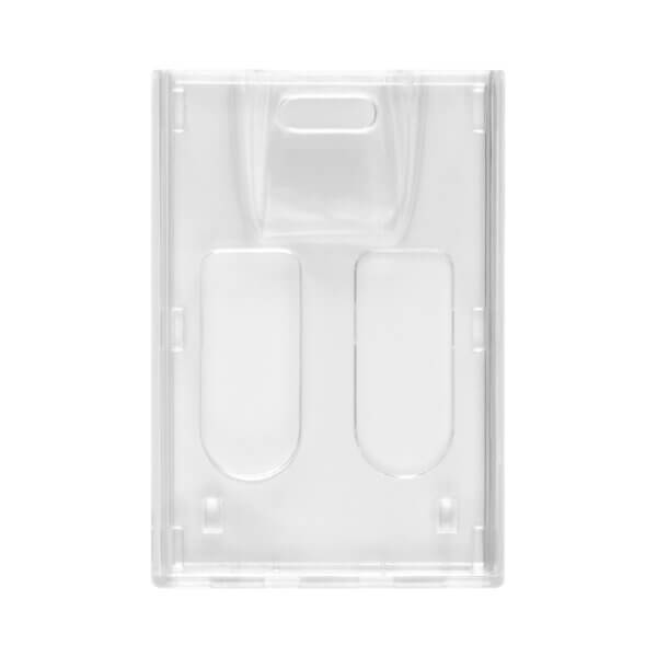 Vertical Rigid Two-Card Holder