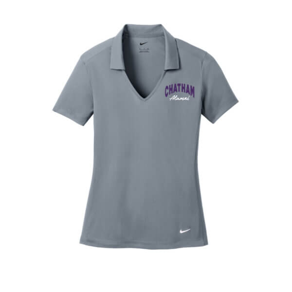 Nike Ladies Dri-FIT Vertical Mesh Polo | Chatham Alumni