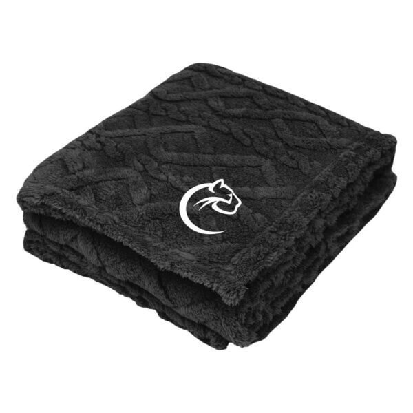 Alpine rPET Sherpa Blanket | Cougar