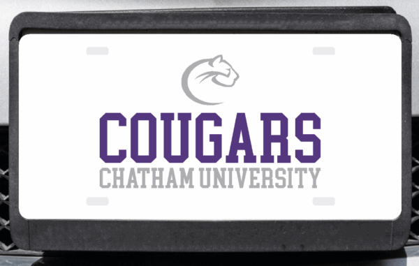 Front License Plate | Cougars Chatham University