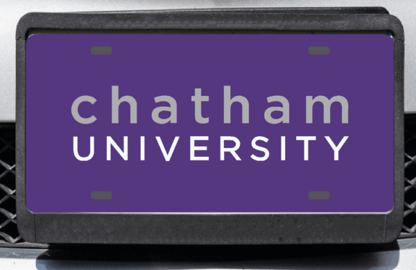 Front License Plate | Chatham University