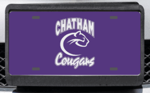 Front License Plate | Chatham Cougars