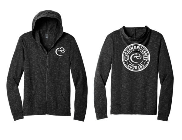 District Medal Full-Zip Hoodie | Cougar - Chatham Cougars Faux Seal