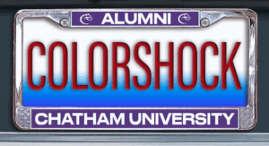 License Plate Frame | Chatham University Alumni