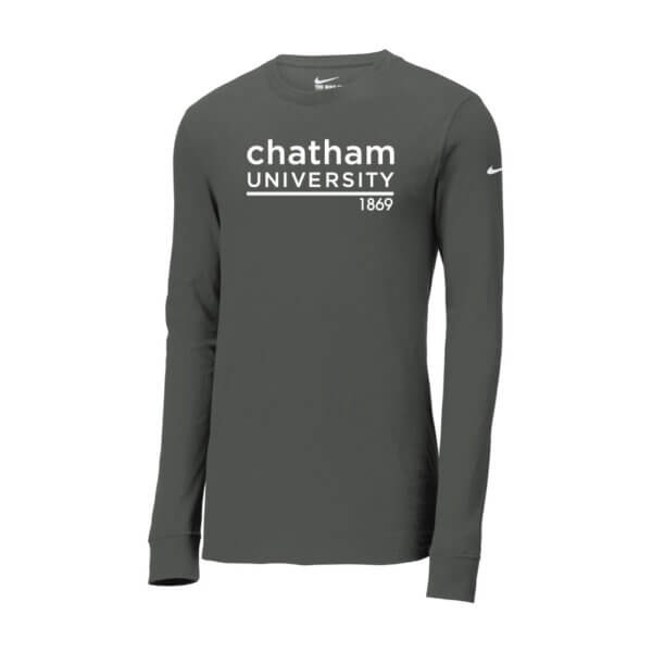 Nike Dri-FIT Cotton/Poly Long Sleeve Tee | Chatham University 1869