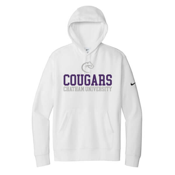 Nike Club Fleece Sleeve Swoosh Hoodie | Cougars Chatham University